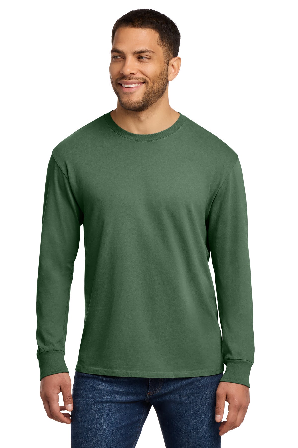 Port & Co Beach Wash Garment-Dyed Long Sleeve Tee PC099LS