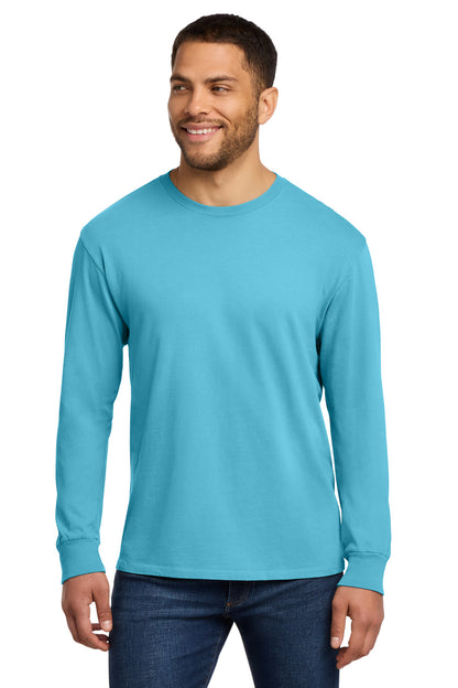 Port & Co Beach Wash Garment-Dyed Long Sleeve Tee PC099LS