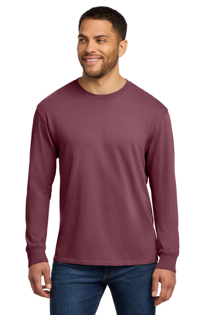 Port & Co Beach Wash Garment-Dyed Long Sleeve Tee PC099LS