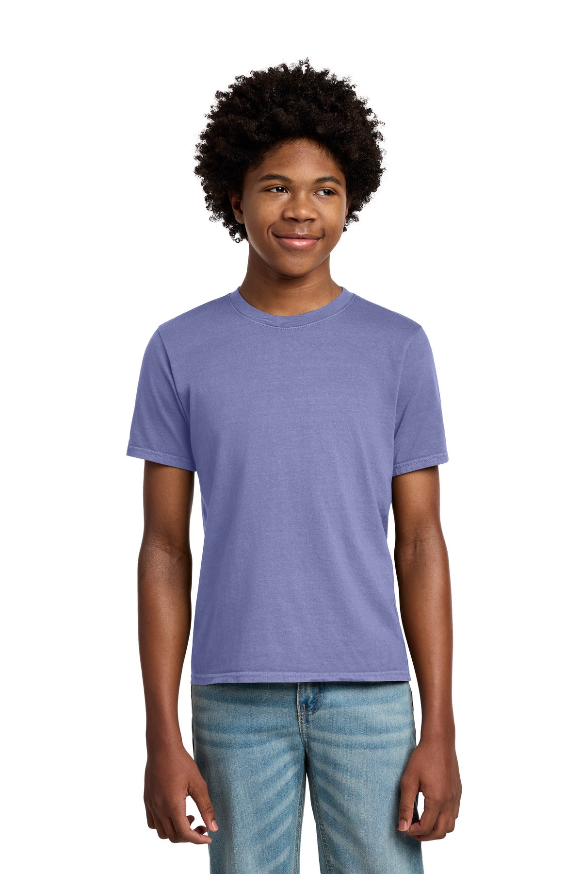 Port & Co Youth Beach Wash Garment-Dyed Tee. PC099Y