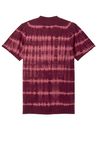 Port & Co Allover Stripe Tie-Dye Tee PC142