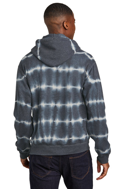 Port & Co Allover Stripe Tie-Dye Fleece PC143