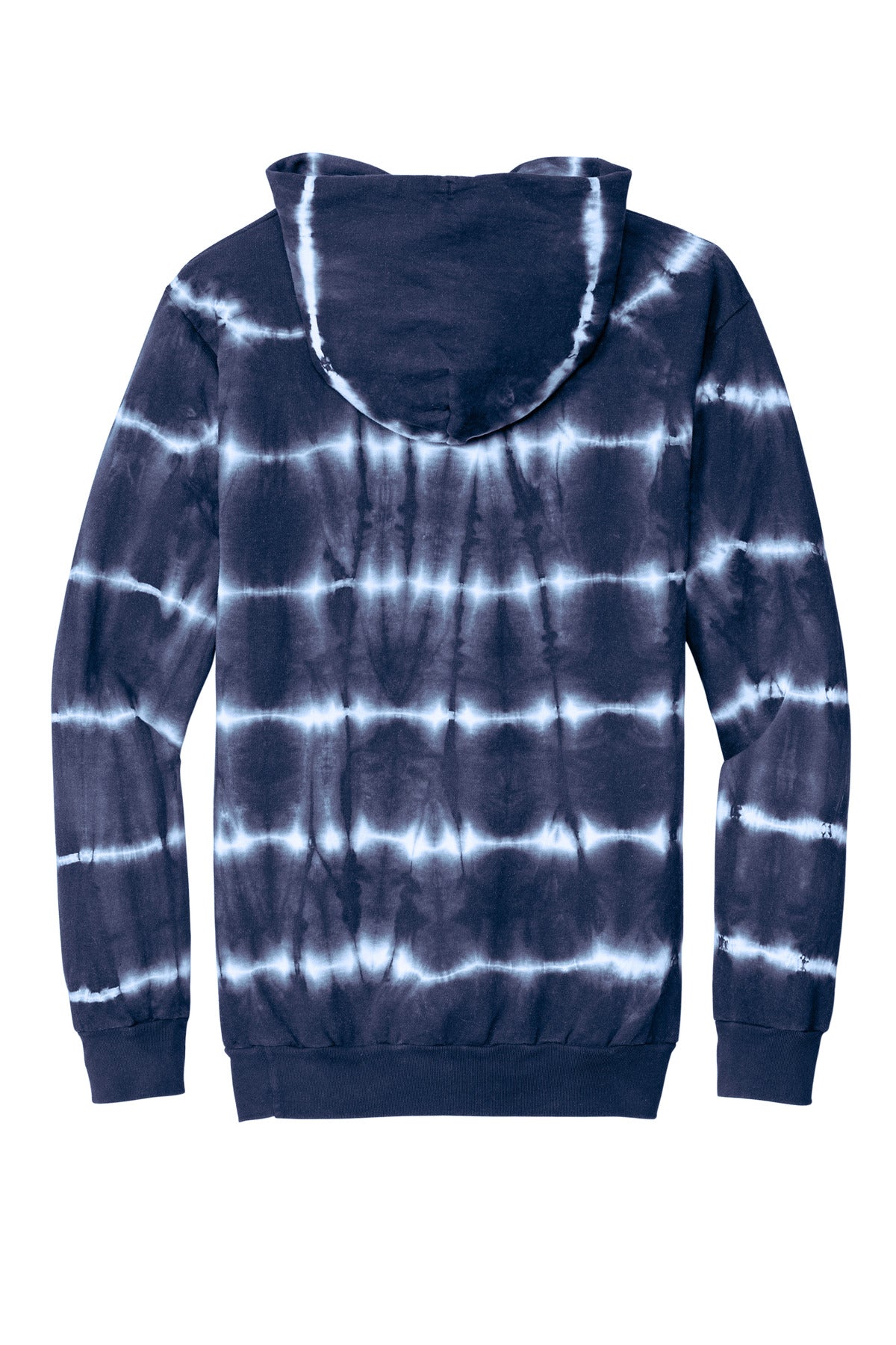 Port & Co Allover Stripe Tie-Dye Fleece PC143
