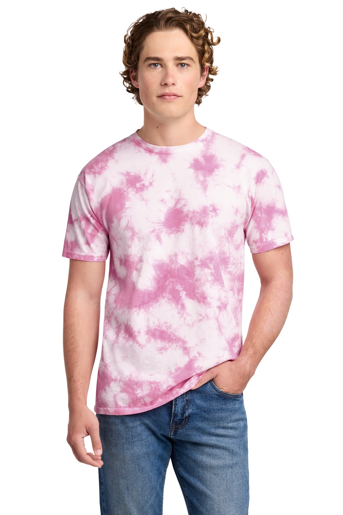 Port & Co Crystal Tie-Dye Tee PC145