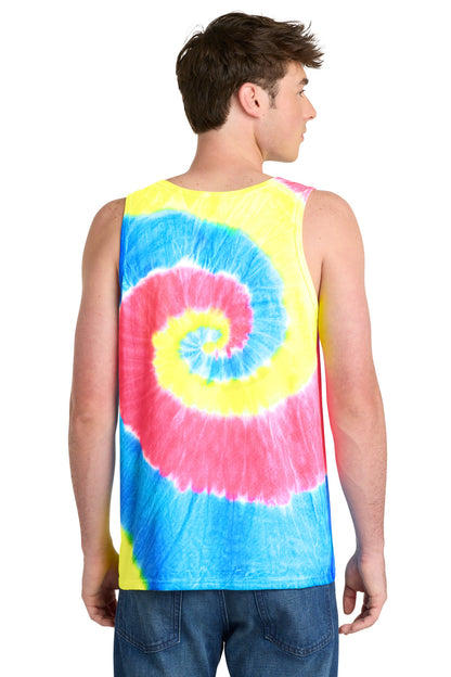 Port & Co Tie-Dye Tank Top.  PC147TT