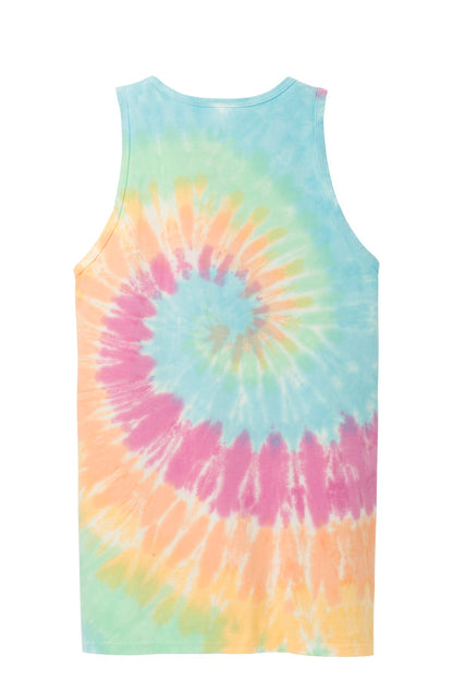Port & Co Tie-Dye Tank Top.  PC147TT