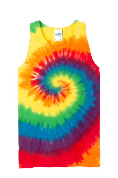 Port & Co Tie-Dye Tank Top.  PC147TT