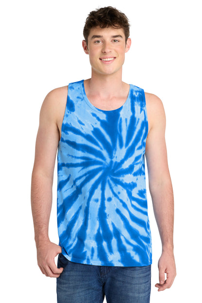 Port & Co Tie-Dye Tank Top.  PC147TT