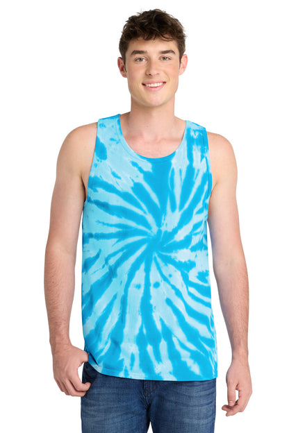 Port & Co Tie-Dye Tank Top.  PC147TT