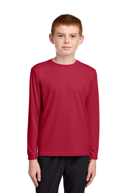 Port & Co Youth Long Sleeve Performance Tee PC380YLS