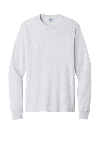 Port & Co Long Sleeve Core Cotton Tee. PC54LS