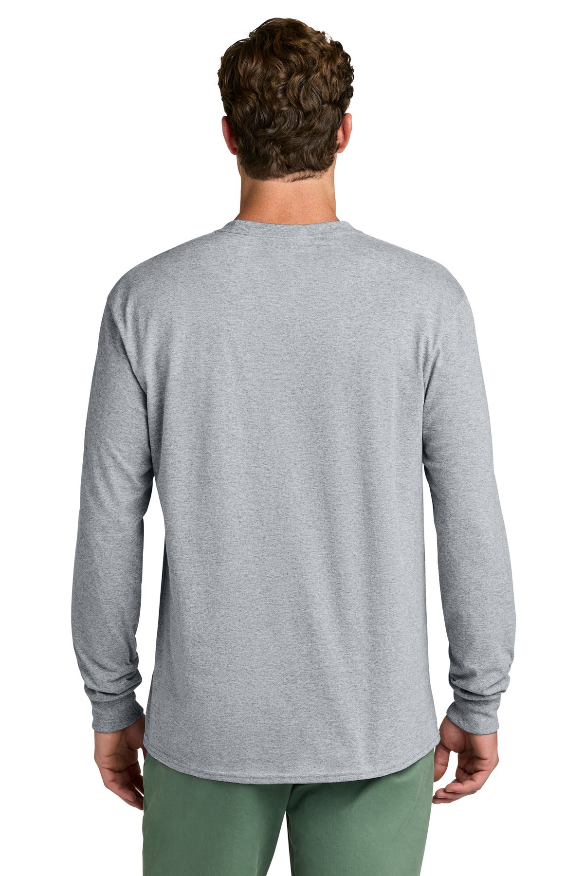 Port & Co Long Sleeve Core Cotton Tee. PC54LS