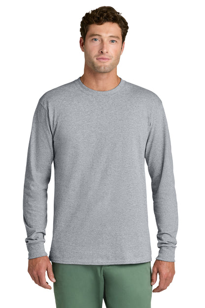 Port & Co Long Sleeve Core Cotton Tee. PC54LS