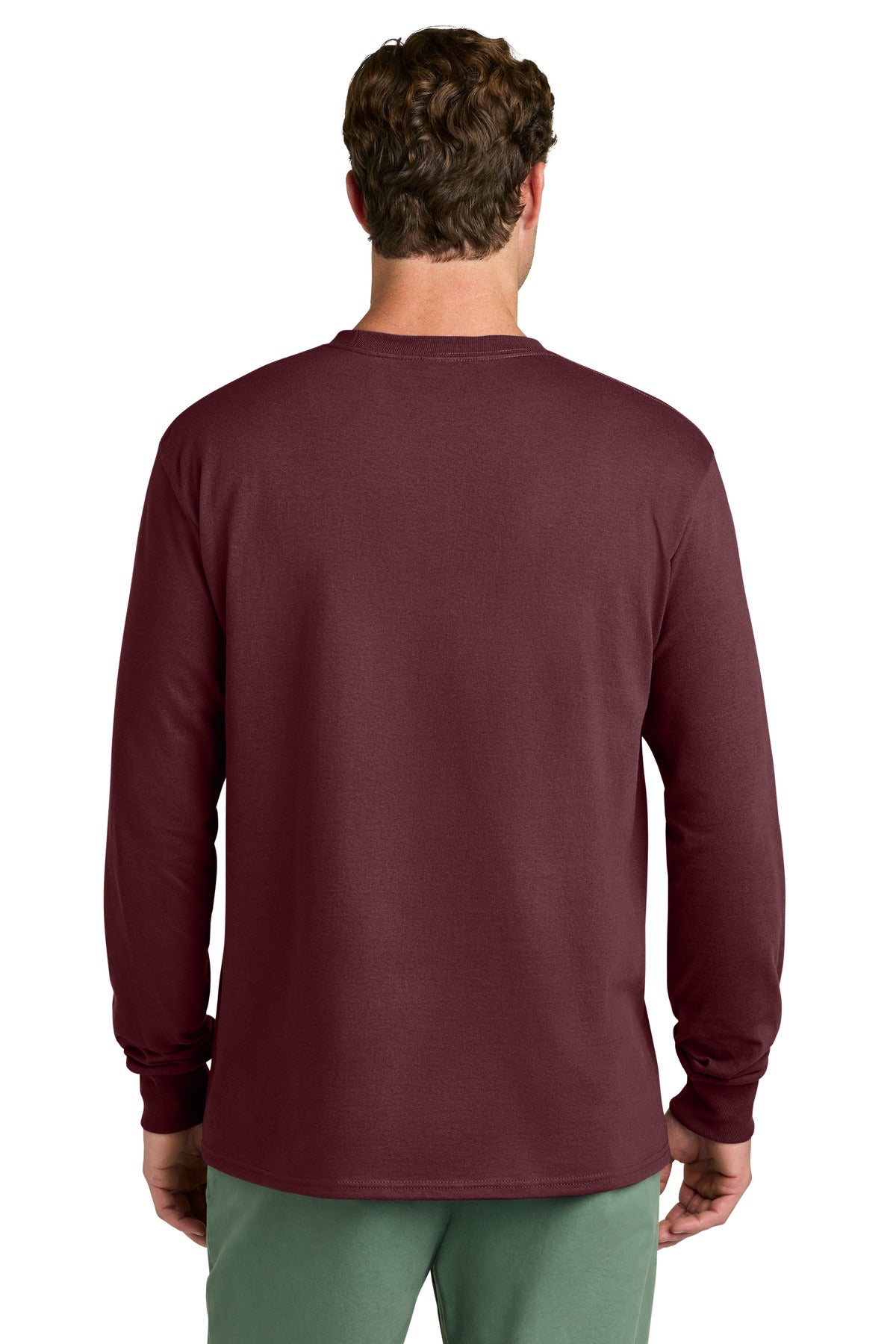 Port & Co Long Sleeve Core Cotton Tee. PC54LS