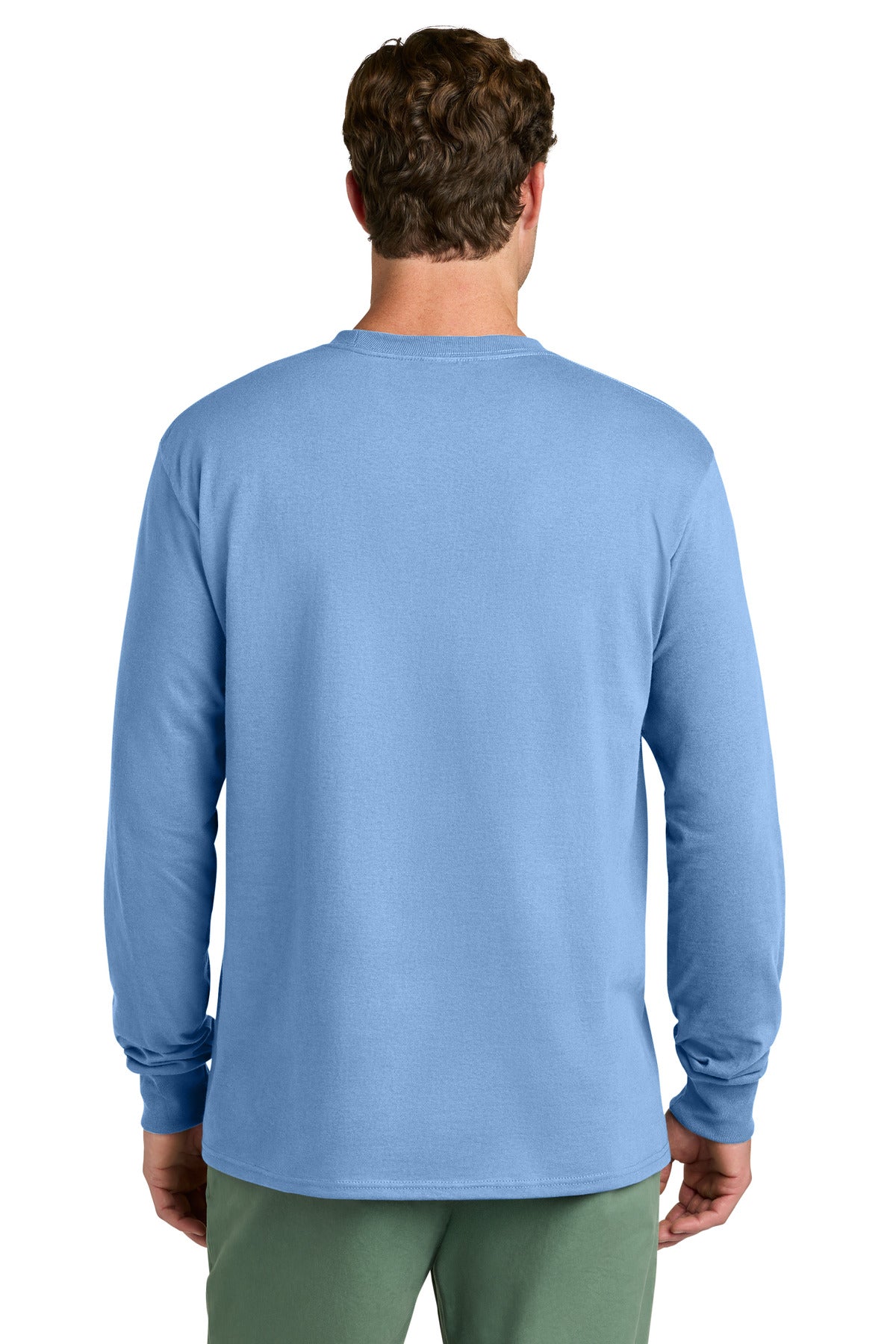 Port & Co Long Sleeve Core Cotton Tee. PC54LS