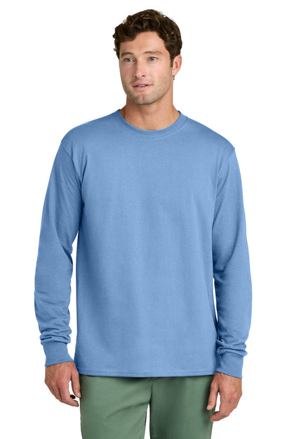 Port & Co Long Sleeve Core Cotton Tee. PC54LS