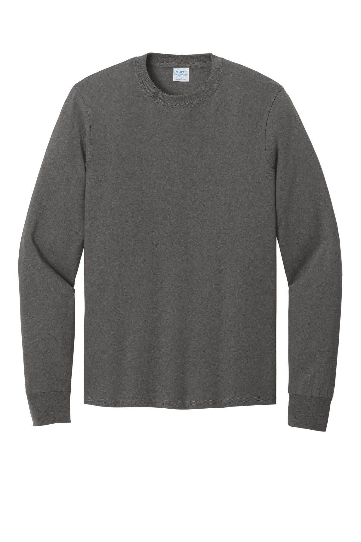 Port & Co Long Sleeve Core Cotton Tee. PC54LS