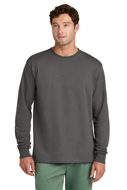 Port & Co Long Sleeve Core Cotton Tee. PC54LS