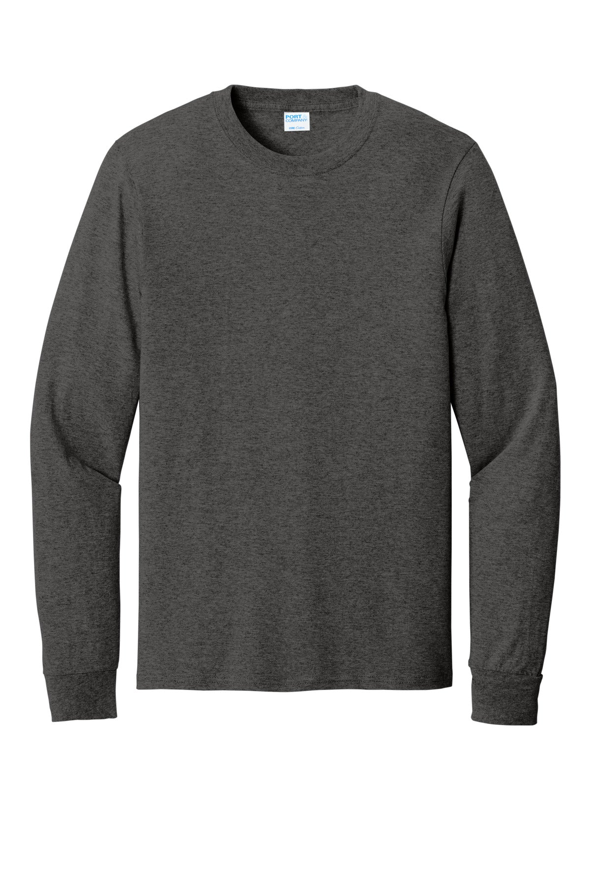 Port & Co Long Sleeve Core Cotton Tee. PC54LS