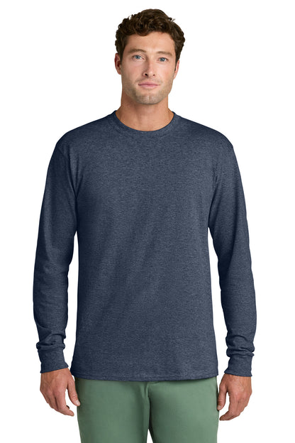 Port & Co Long Sleeve Core Cotton Tee. PC54LS
