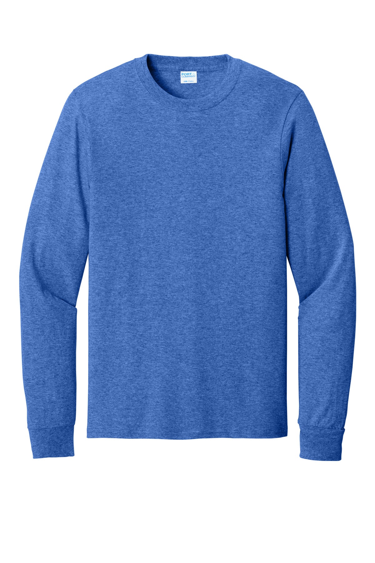 Port & Co Long Sleeve Core Cotton Tee. PC54LS