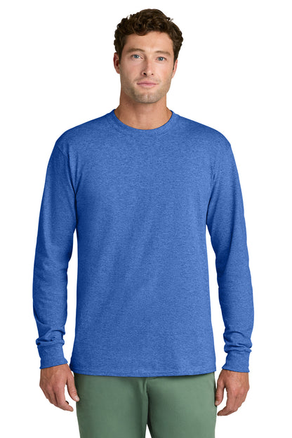 Port & Co Long Sleeve Core Cotton Tee. PC54LS