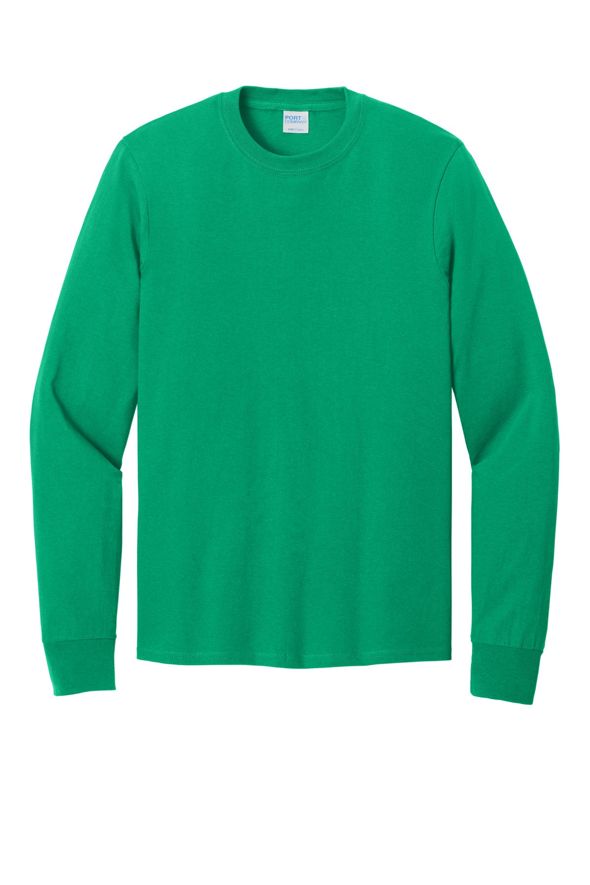 Port & Co Long Sleeve Core Cotton Tee. PC54LS