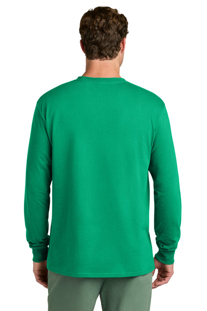 Port & Co Long Sleeve Core Cotton Tee. PC54LS