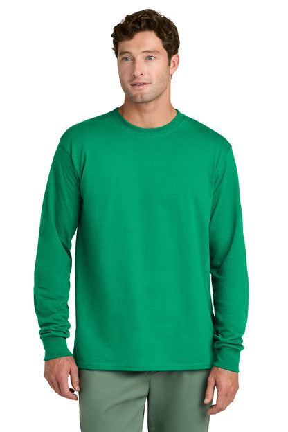 Port & Co Long Sleeve Core Cotton Tee. PC54LS