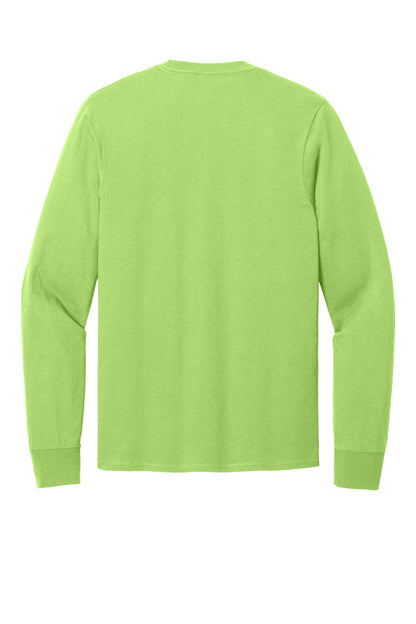 Port & Co Long Sleeve Core Cotton Tee. PC54LS