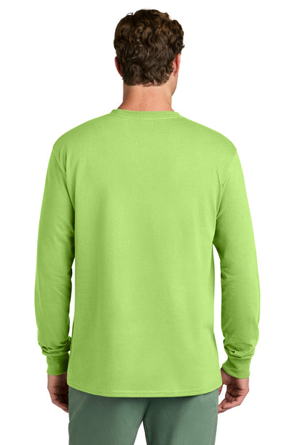 Port & Co Long Sleeve Core Cotton Tee. PC54LS