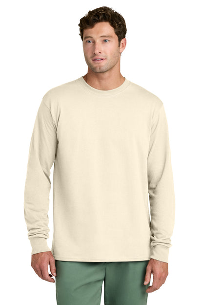 Port & Co Long Sleeve Core Cotton Tee. PC54LS