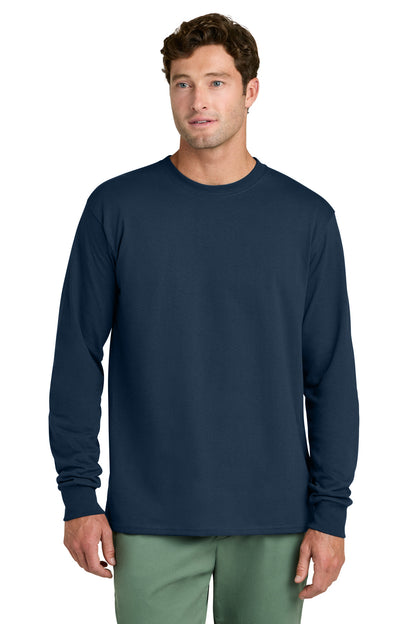Port & Co Long Sleeve Core Cotton Tee. PC54LS