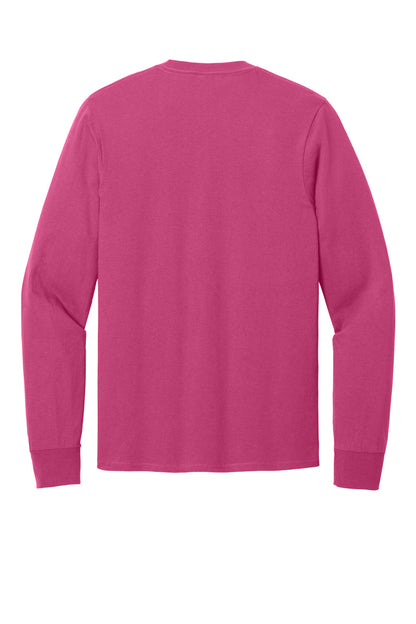 Port & Co Long Sleeve Core Cotton Tee. PC54LS