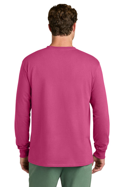 Port & Co Long Sleeve Core Cotton Tee. PC54LS