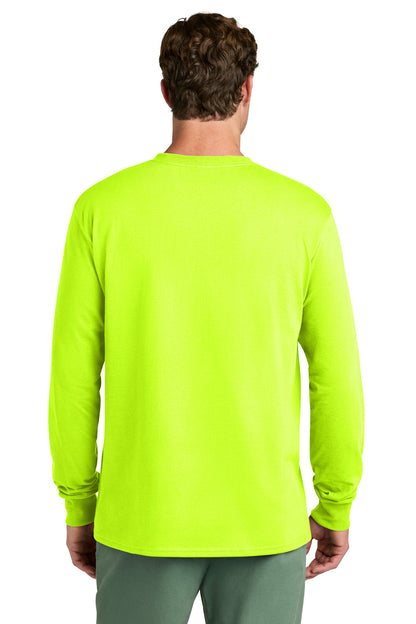 Port & Co Long Sleeve Core Cotton Tee. PC54LS