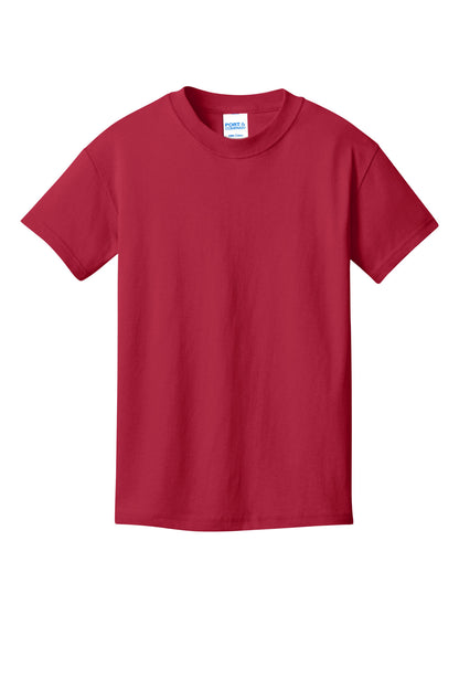 Port & Co Youth Core Cotton DTG Tee PC54YDTG