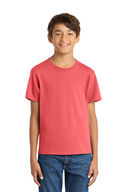 Port & Co Youth Core Cotton Tee. PC54Y