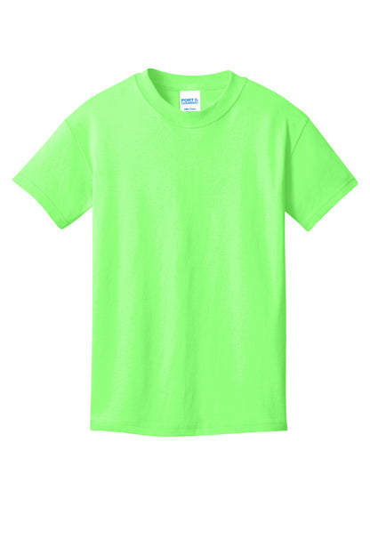 Port & Co Youth Core Cotton Tee. PC54Y