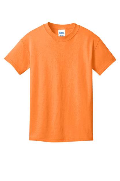 Port & Co Youth Core Cotton Tee. PC54Y