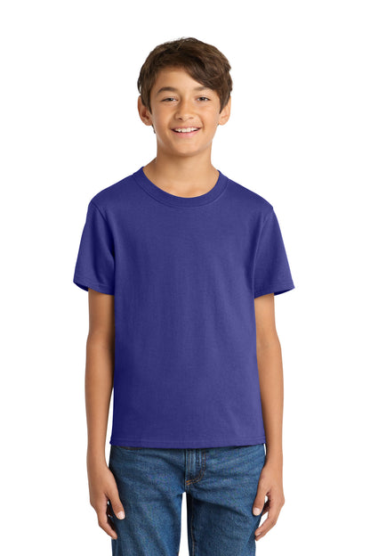 Port & Co Youth Core Cotton Tee. PC54Y