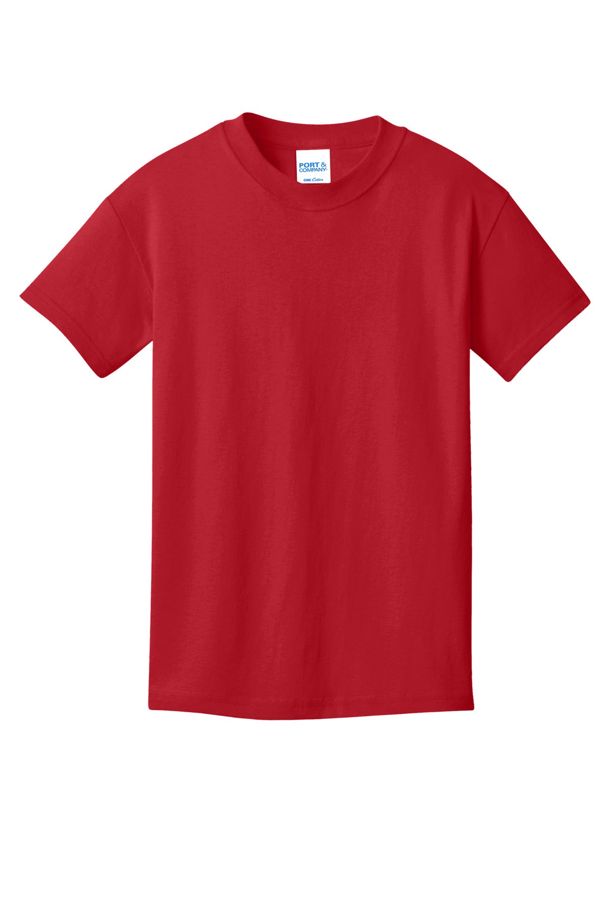 Port & Co Youth Core Cotton Tee. PC54Y