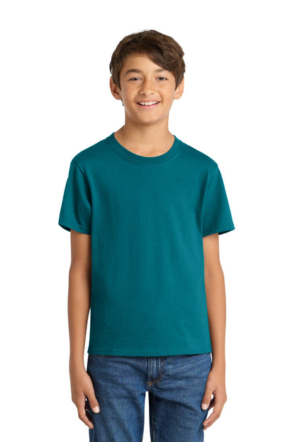 Port & Co Youth Core Cotton Tee. PC54Y