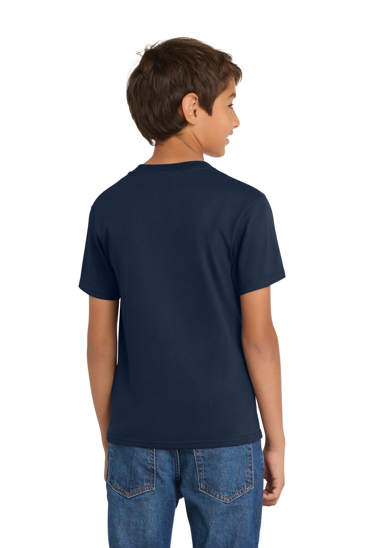 Port & Co Youth Core Cotton Tee. PC54Y