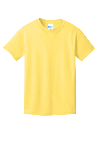 Port & Co Youth Core Cotton Tee. PC54Y