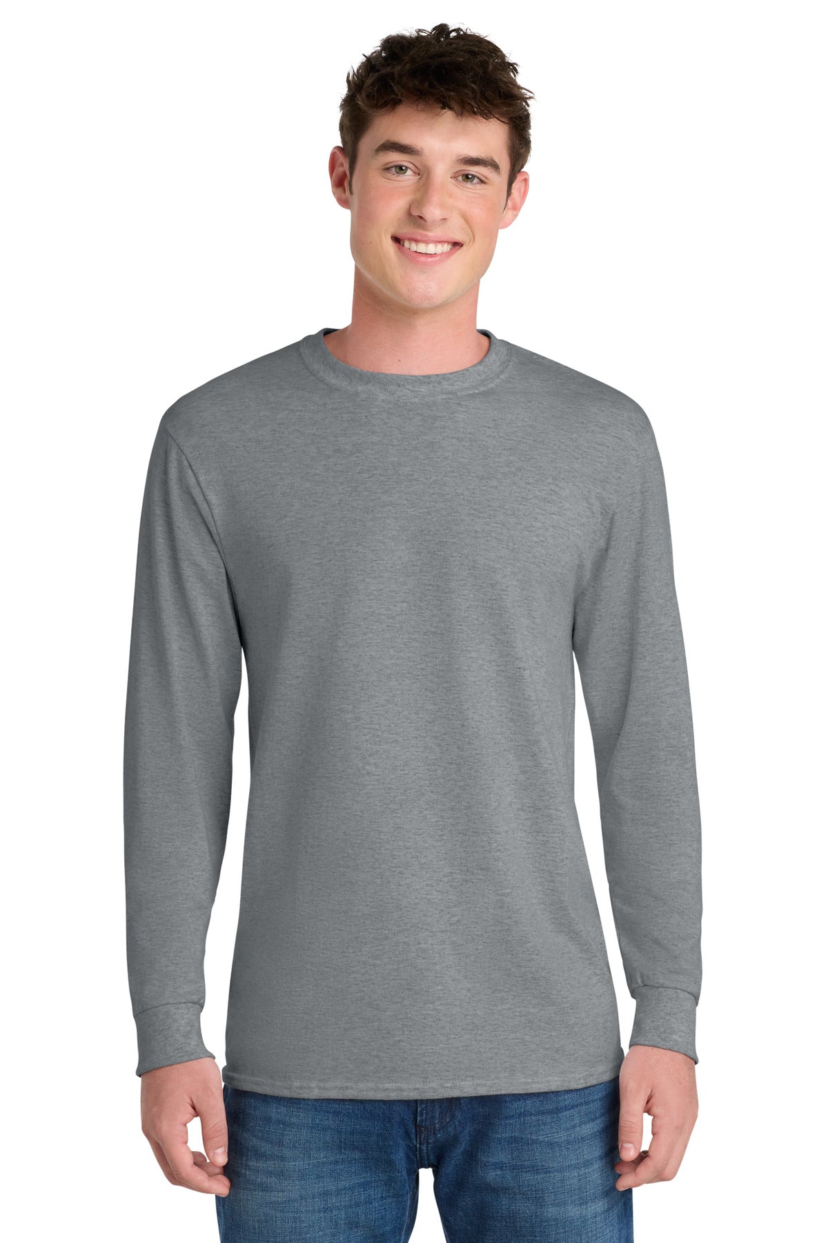 Port & Co Long Sleeve Core Blend Tee. PC55LS