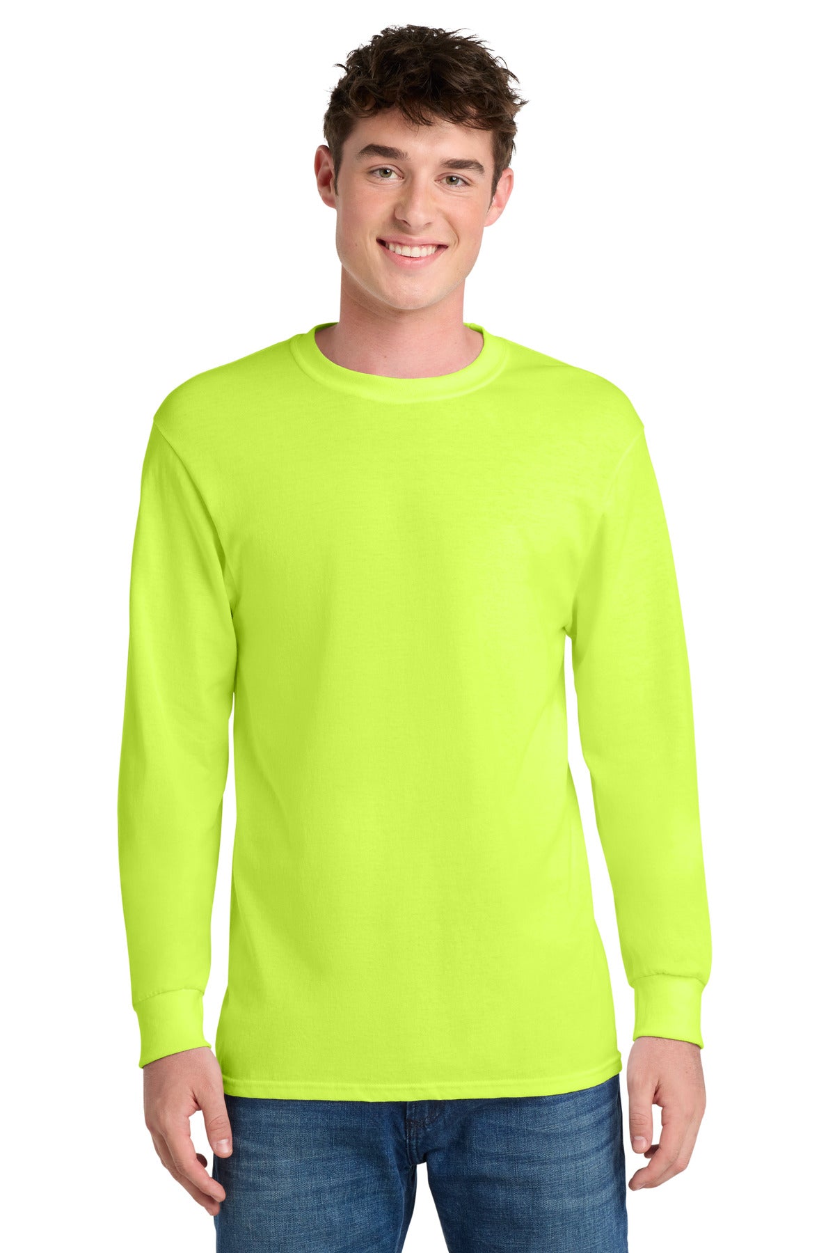 Port & Co Long Sleeve Core Blend Tee. PC55LS
