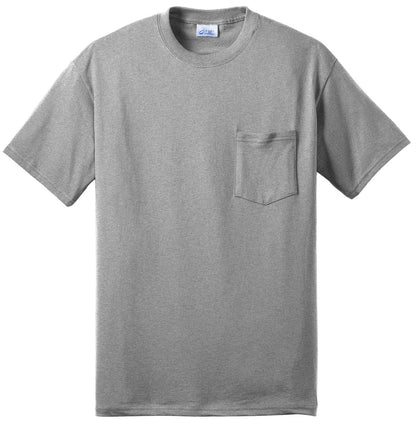 Port & Co Tall Core Blend Pocket Tee. PC55PT