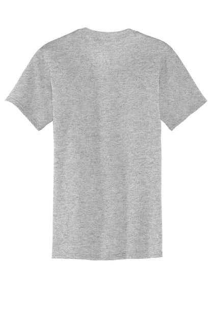 Port & Co Core Blend Pocket Tee. PC55P