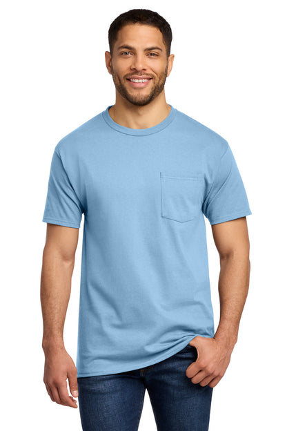 Port & Co Tall Essential Pocket Tee. PC61PT